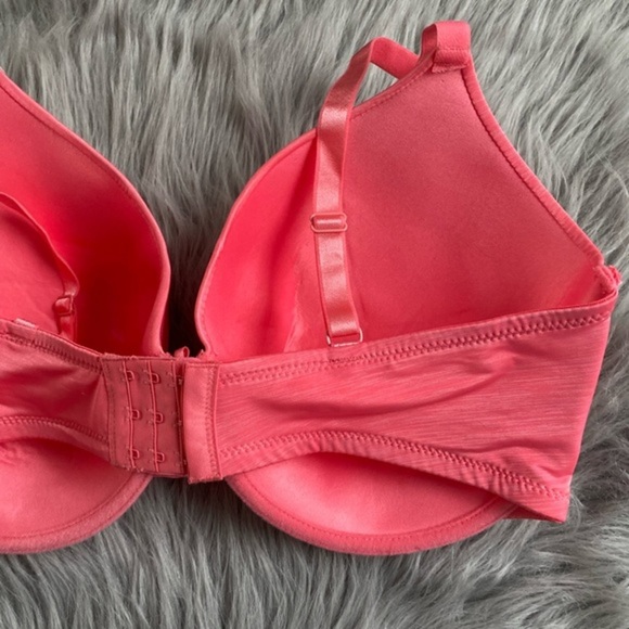 Secret Treasures Bra Womens Size 40DDD Pink T-Shirt Underwire Thin Padding - Picture 5 of 8